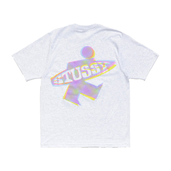 STUSSY - Dot Surf Tee - (Ash Heather)