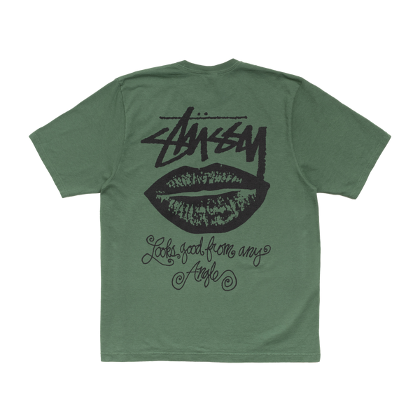 STUSSY - Any Angle Pig. Dyed Tee - (Pine)