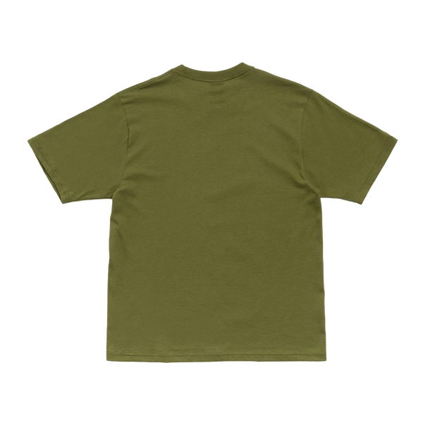 STUSSY - Snakeskin Tee - (Olive)