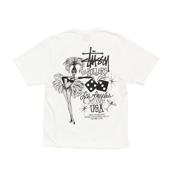 STUSSY - High Rollers Pig. Dyed Tee - (Natural)