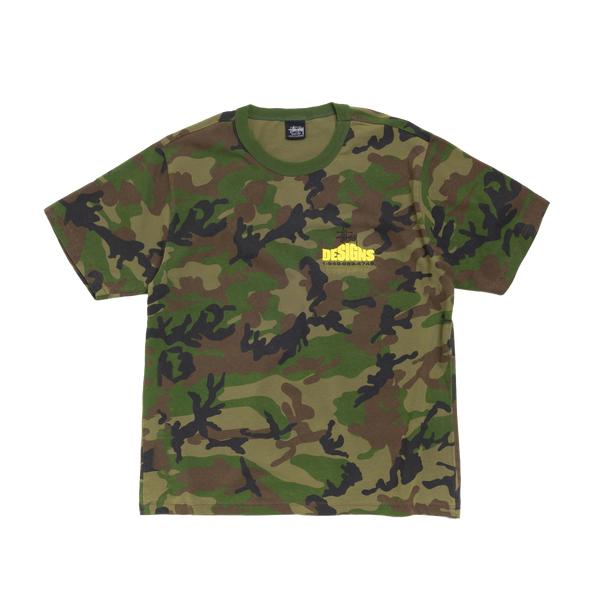STUSSY - Designs Tee - (Camo)