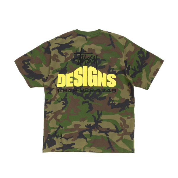 STUSSY - Designs Tee - (Camo)