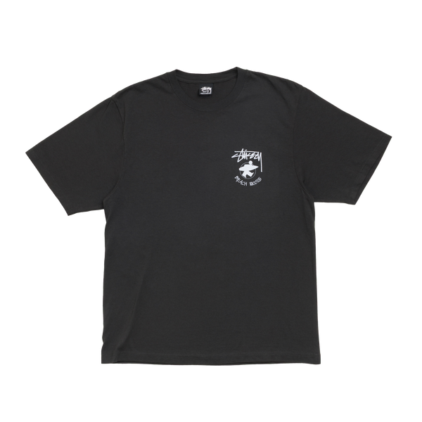 STUSSY - Stand Firm Pig. Dyed Tee - (Faded Black)