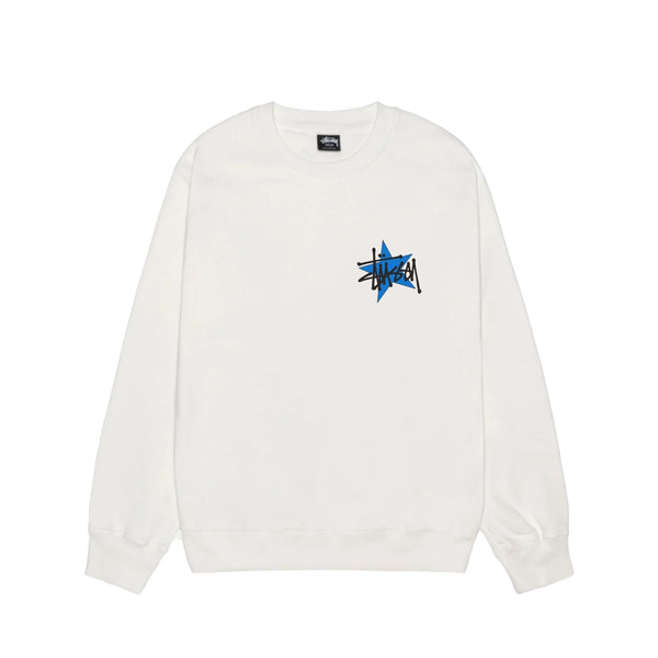 STUSSY - Stussy Star Pig. Dyed Crew - (Natural)
