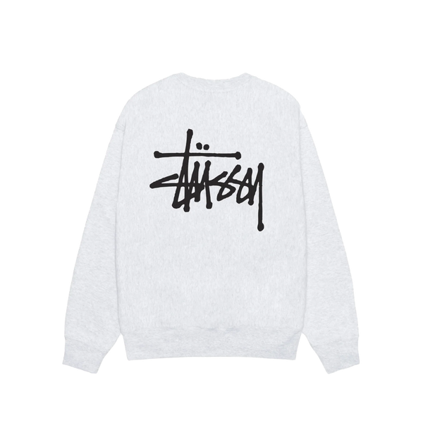 STUSSY - Basic Stussy Crew - (Ashh)