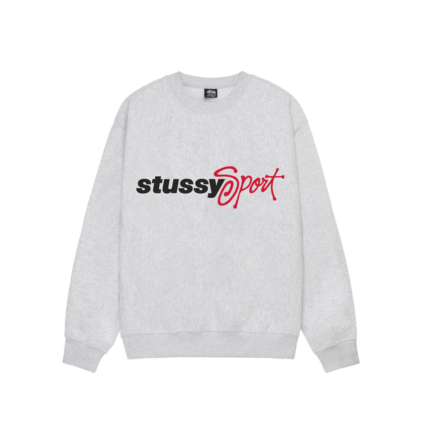 STUSSY - Sport Script Crew - (Ashh)