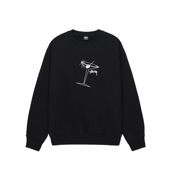 STUSSY - Martini Crew - (Blac)