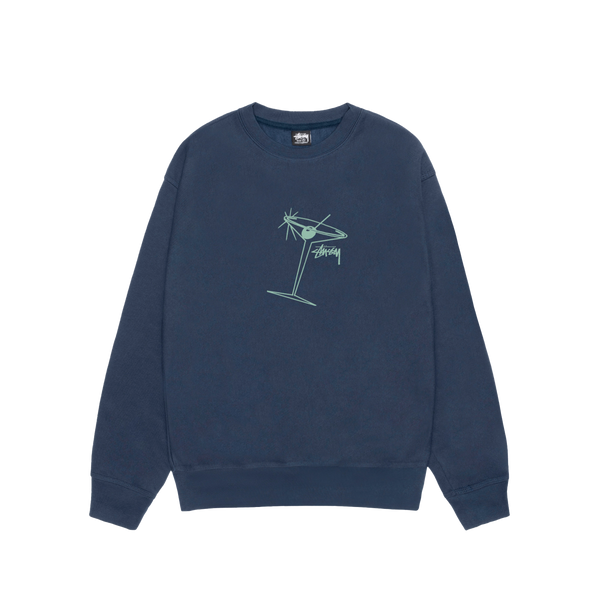 STUSSY - Martini Crew - (Navy)