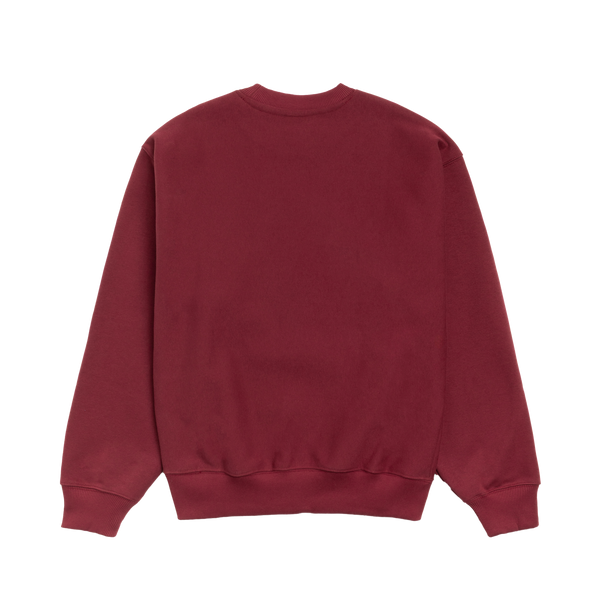 STUSSY - Long Range Crew - (Wine)