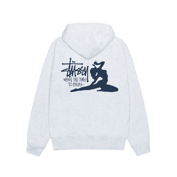 STUSSY - Relax Hood - (Ashh)