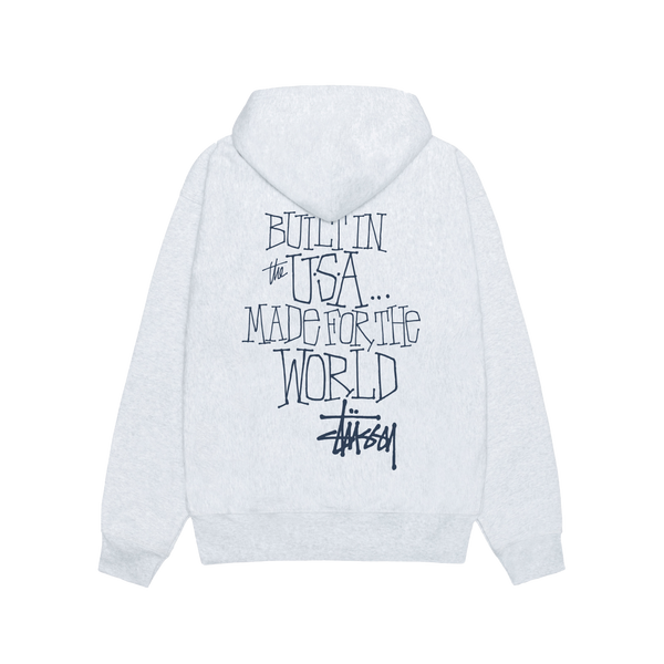 STUSSY - Built In Usa Hood - (Ashh)