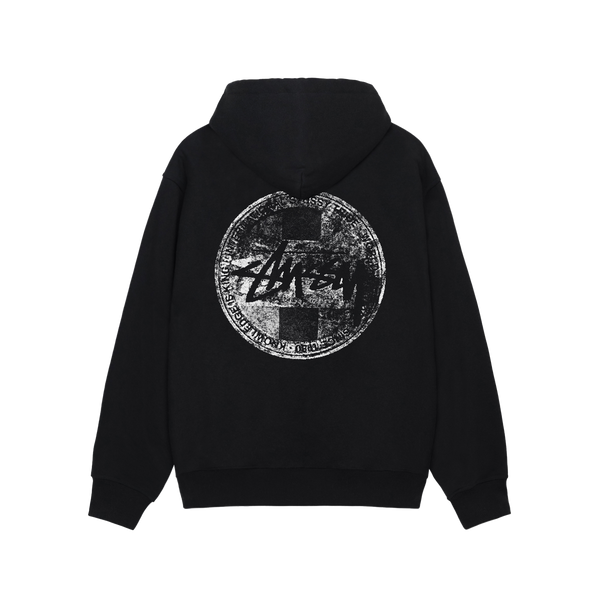 STUSSY - Dot Stamp Hood - (Blac)