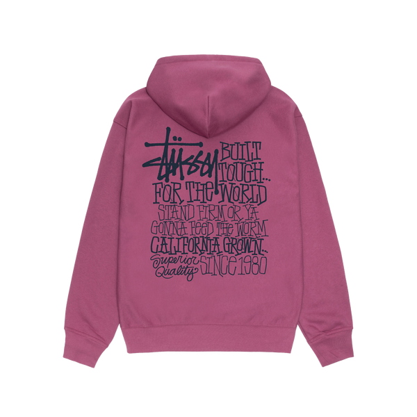 STUSSY - California Grown Hood - (Berr)