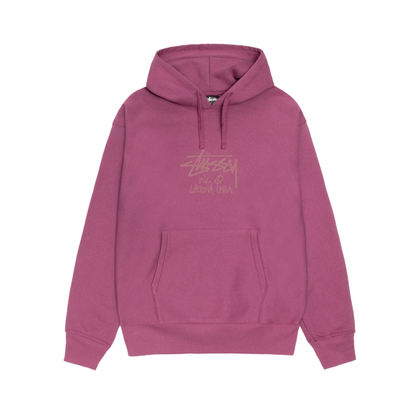 STUSSY - Laguna Usa Hood - (Berr)