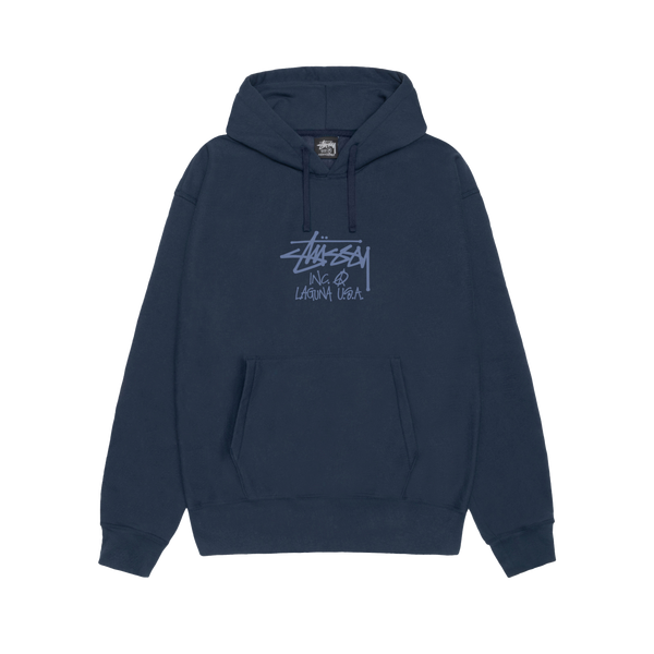 STUSSY - Laguna Usa Hood - (Navy)