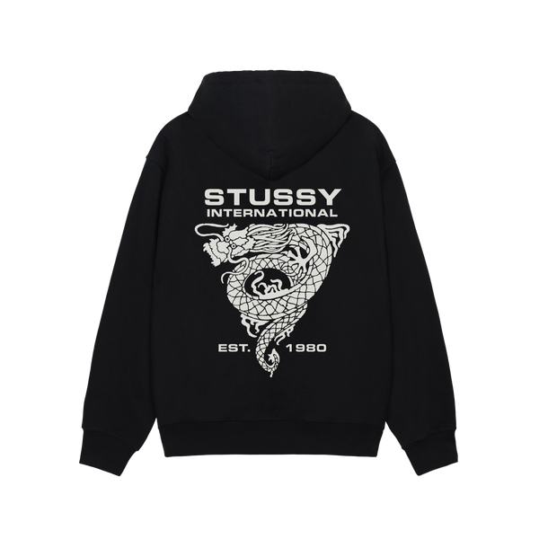 STUSSY - Dragon Hoodie - (Blac)