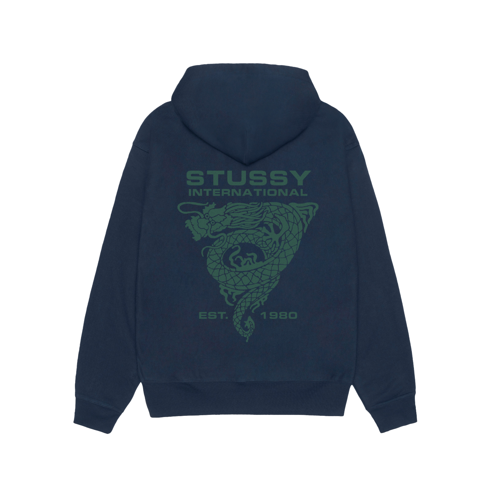 STUSSY: Dragon Hoodie (Navy) | DSMG E-SHOP
