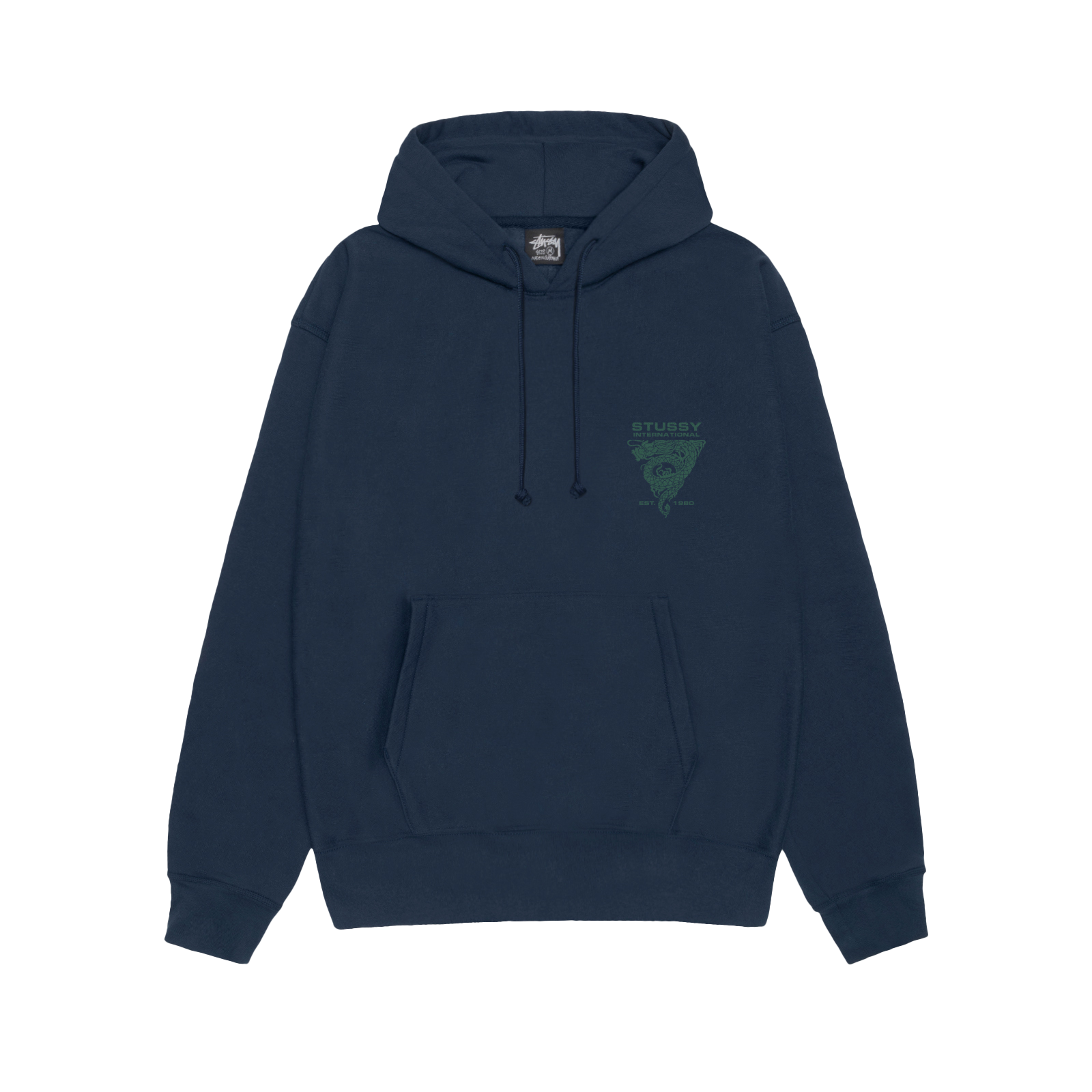 STUSSY: Dragon Hoodie (Navy) | DSMG E-SHOP STUSSY: Dragon Hoodie (Navy) | DSMG E-SHOP