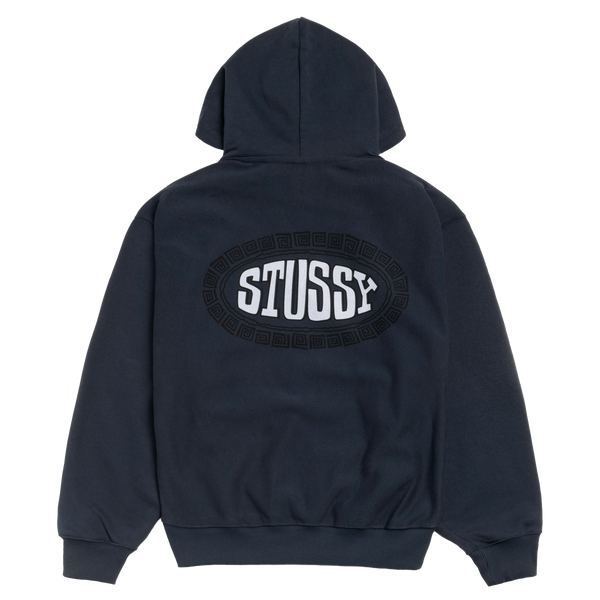 STUSSY - Tile Oval Hood - (Navy)