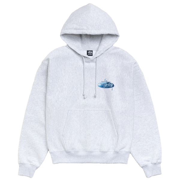 STUSSY - Wave Oval Hood - (Ashh)