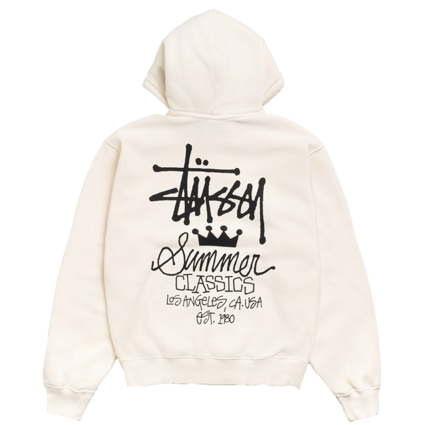 STUSSY - Summer Classics Gar. Dyed Hood - (Bone)