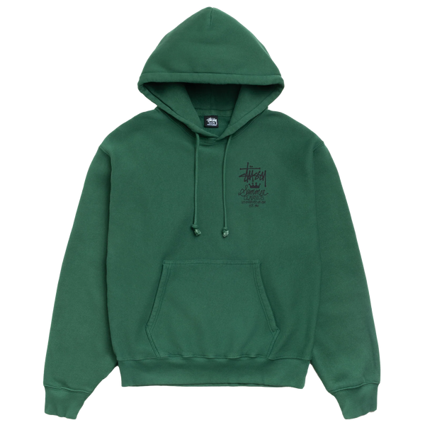 STUSSY - Summer Classics Gar. Dyed Hood - (Pine)