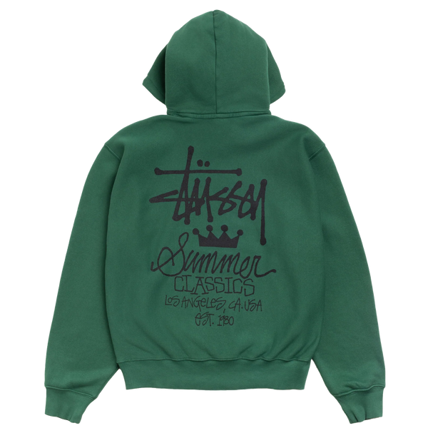 STUSSY - Summer Classics Gar. Dyed Hood - (Pine)