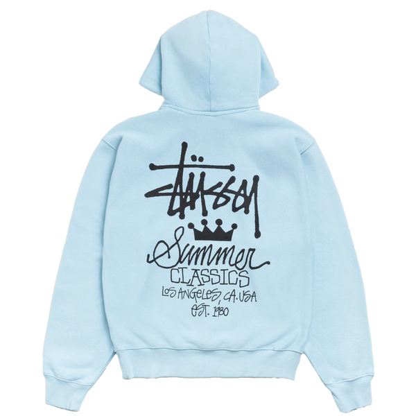 STUSSY - Summer Classics Gar. Dyed Hood - (Skyblue)