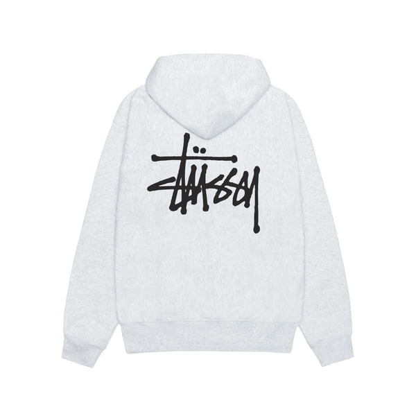 STUSSY - Basic Stussy Zip Hood - (Ashh)