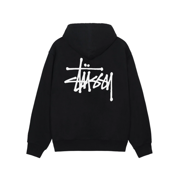 STUSSY - Basic Stussy Zip Hood - (Blac)