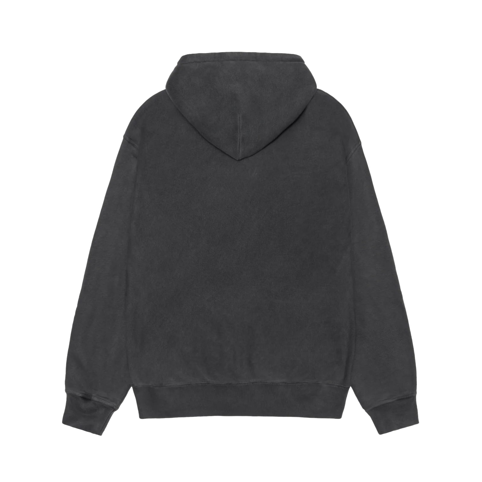 STUSSY: Smooth Stock Pig Dyed Zip Hood (Black) | DSMG E-SHOP