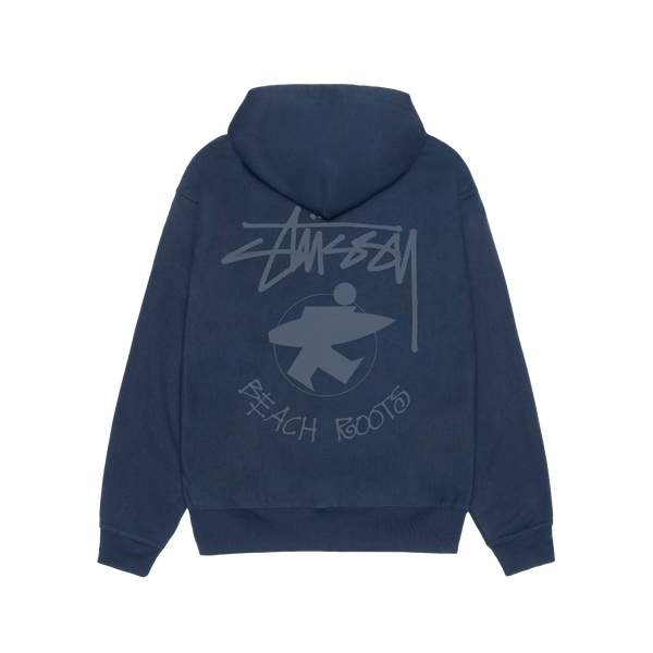 STUSSY - Beach Roots Zip Hood - (Navy)