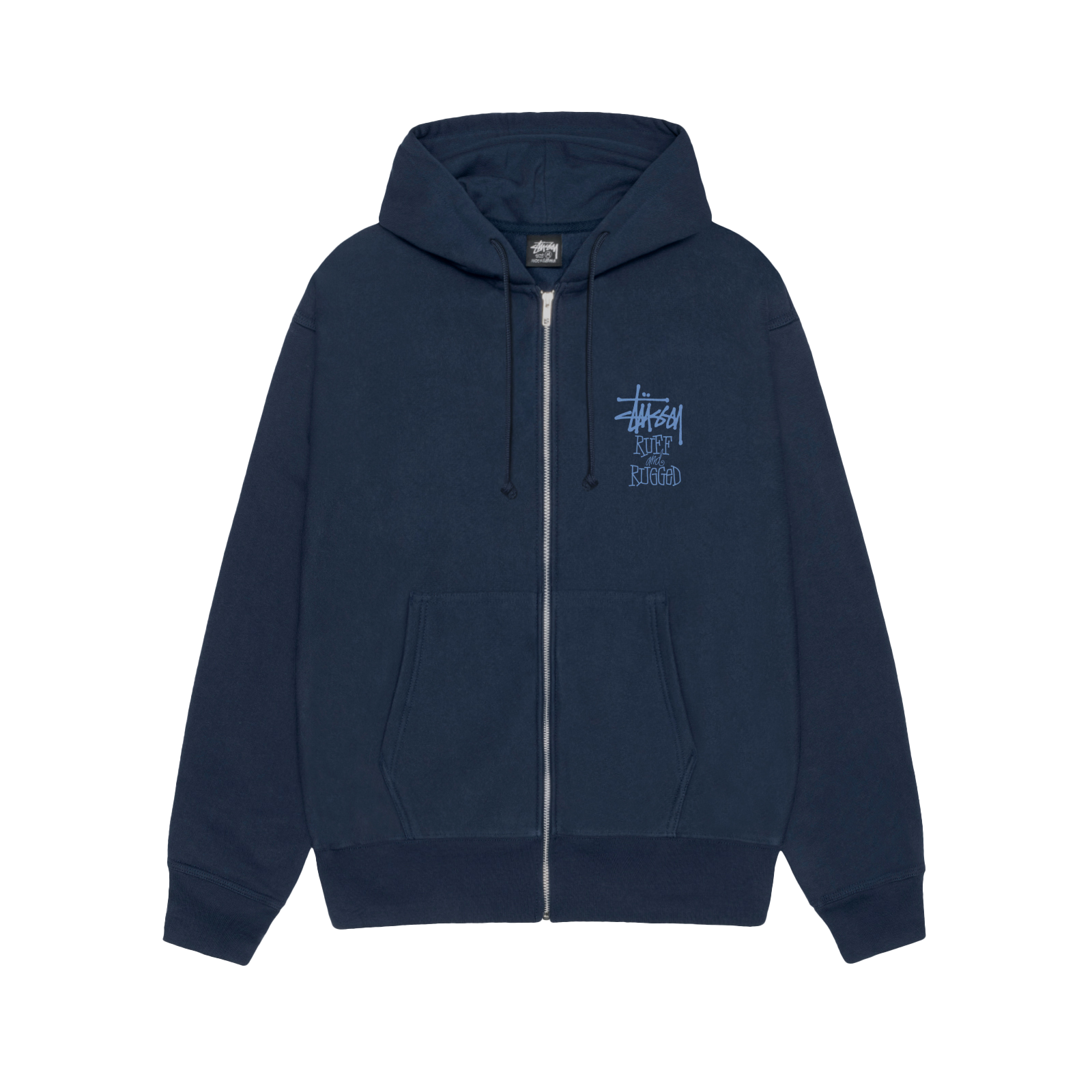 STUSSY: Well Suited Zip Hood (Navy)2 | DSMG E-SHOP STUSSY: Well Suited Zip Hood (Navy)2 | DSMG E-SHOP