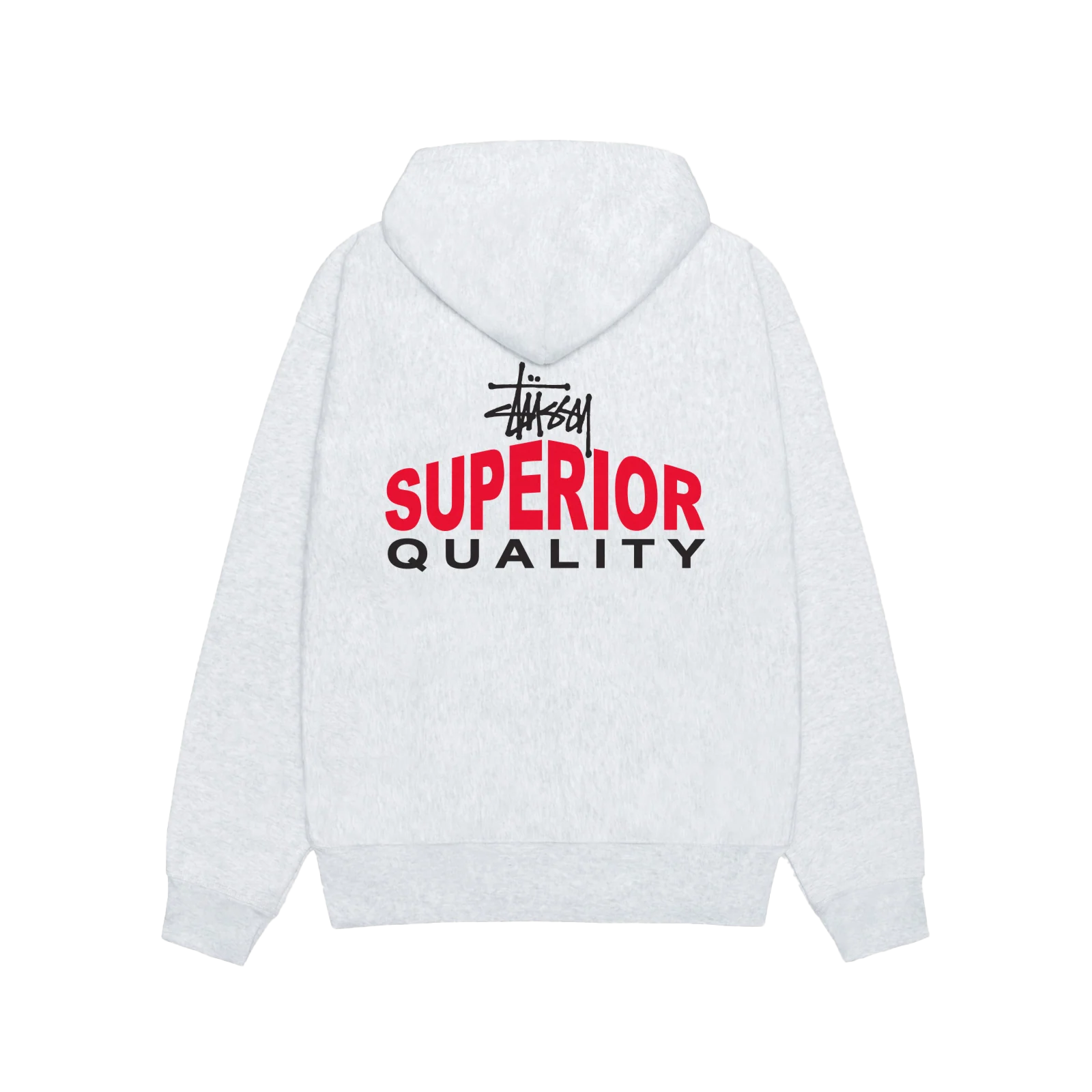 STUSSY: Superior Quality Zip Hood (Ashh) | DSMG E-SHOP STUSSY: Superior Quality Zip Hood (Ashh) | DSMG E-SHOP