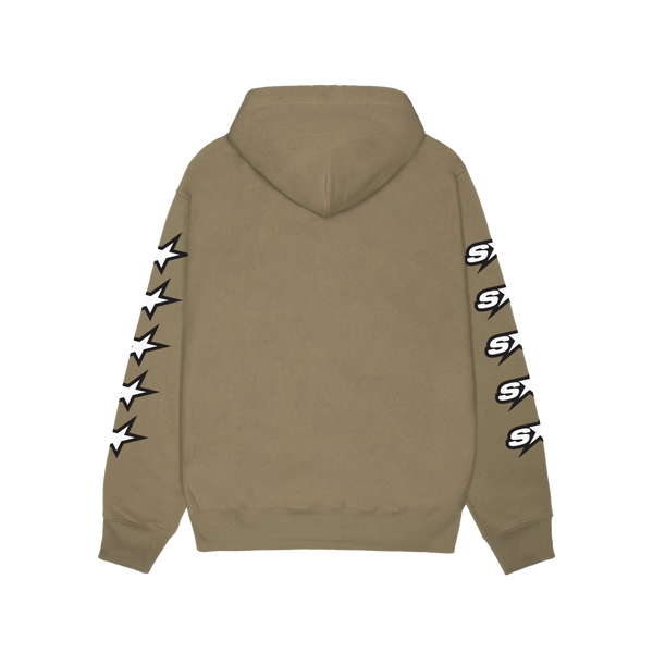 STUSSY - Speedway Zip Hood - (Army)