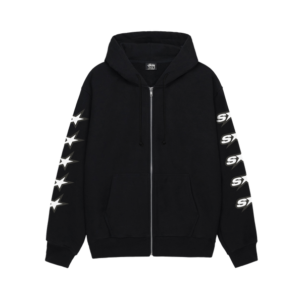 STUSSY - Speedway Zip Hood - (Black)