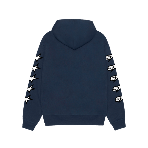 STUSSY - Speedway Zip Hood - (Navy)