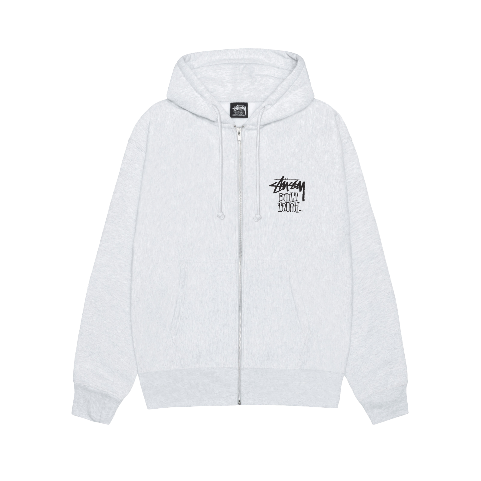 STUSSY: Welder Zip Hood (Ashh) | DSMG E-SHOP STUSSY: Welder Zip Hood (Ashh) | DSMG E-SHOP