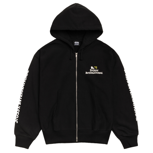 STUSSY - Stussy International Zip Hood - (Blac)