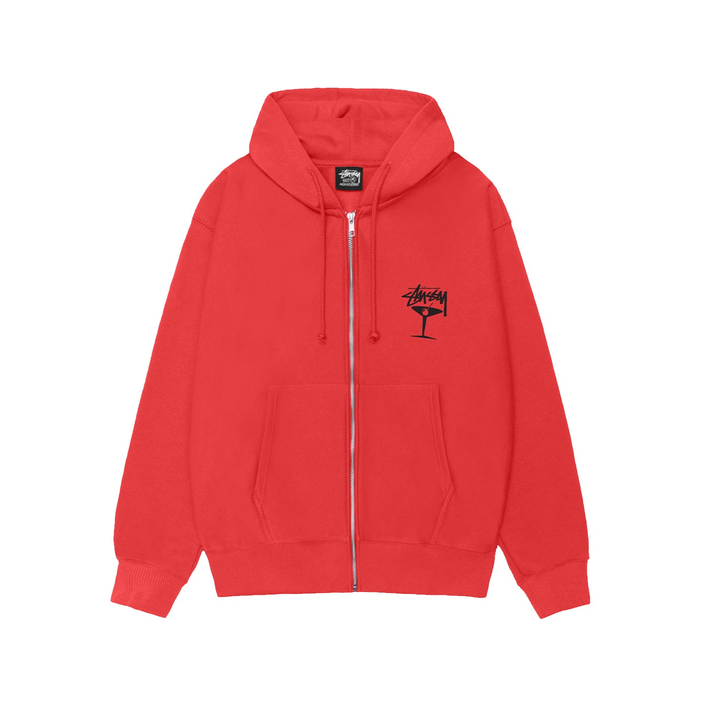STUSSY: Martini Zip Hood (Caya) | DSMG E-SHOP