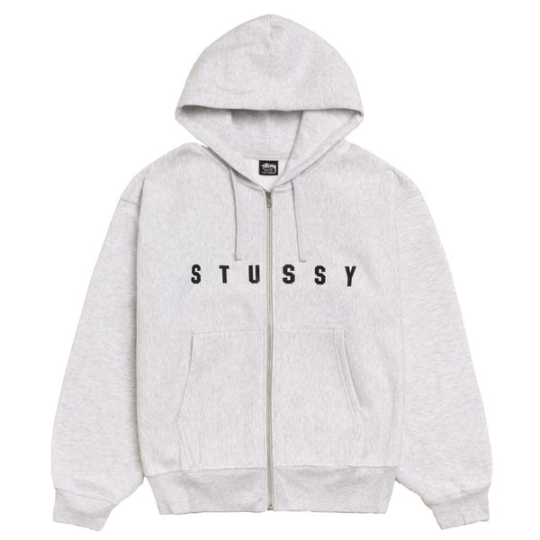 STUSSY - Lens Zip Hood - (Ashh)