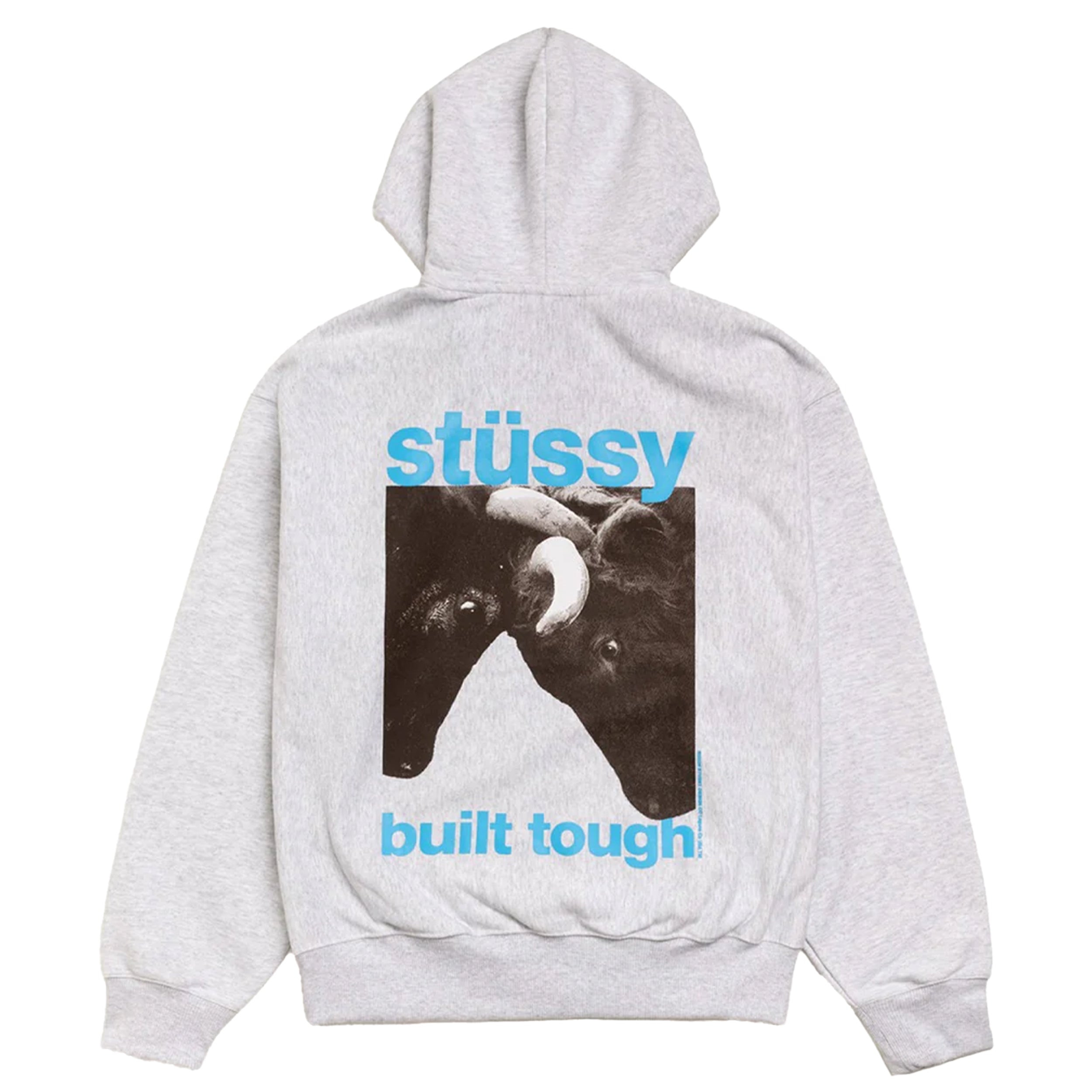 STUSSY: Built Tough Zip Hood (Ashh) | DSMG E-SHOP