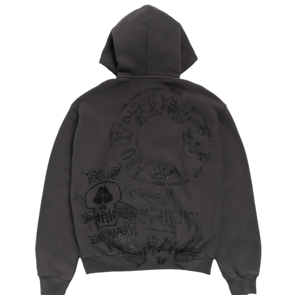 STUSSY - Skulls Zip Hoodie - (Fbla)