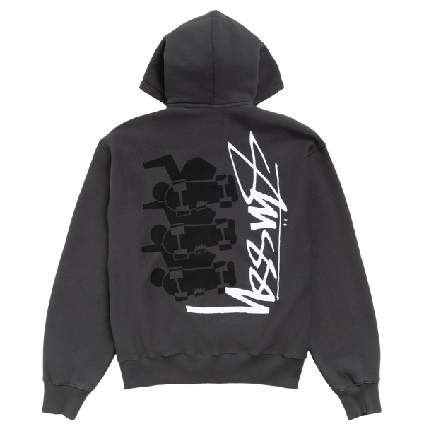 STUSSY - Skate Stack Gar. Dyed Zip Hood - (Fbla)