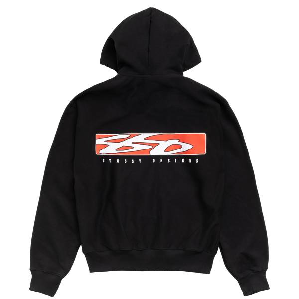 STUSSY - S Box Zip Hoodie - (Blac)