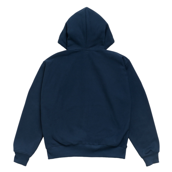 STUSSY - Snakeskin Zip Hoodie - (Navy)