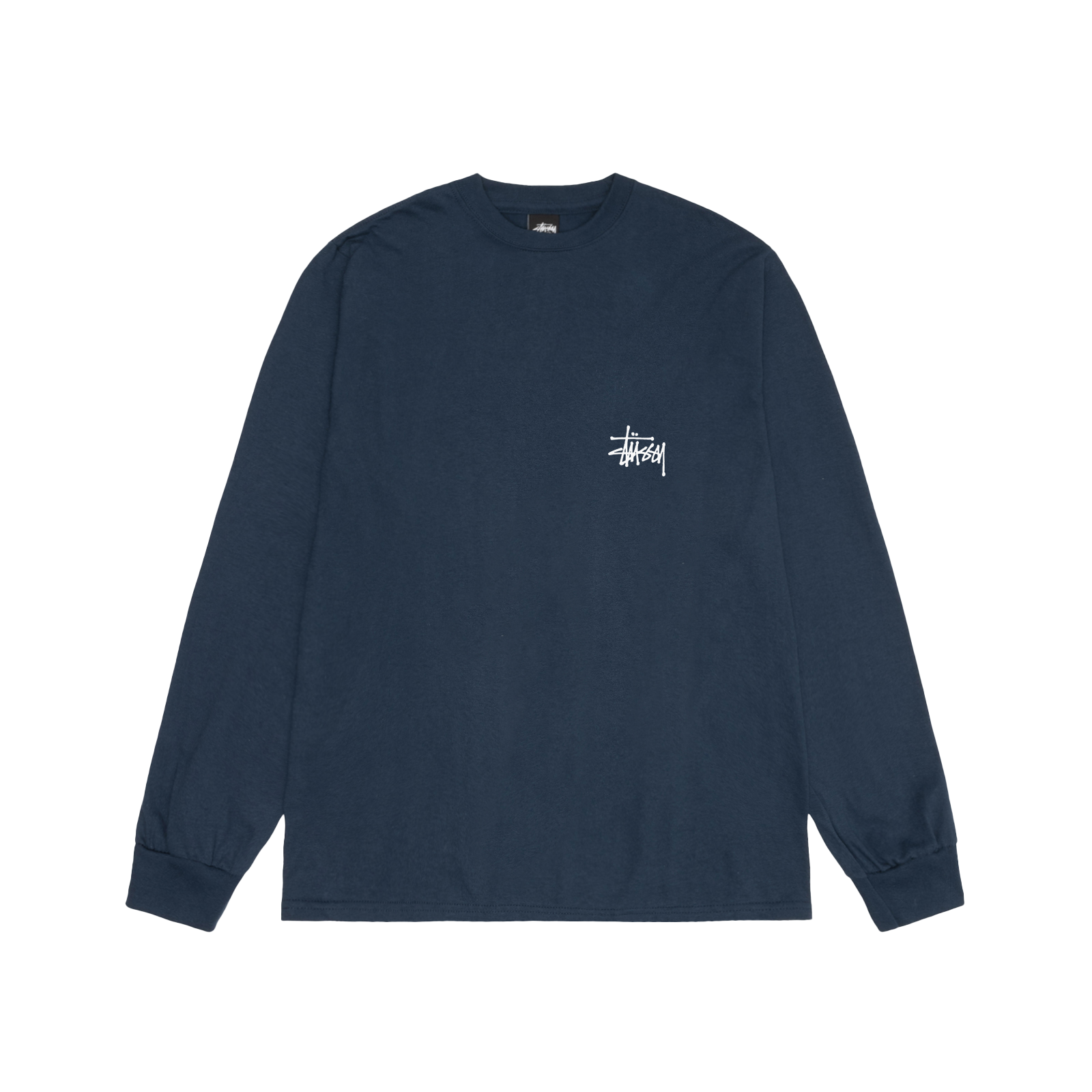 STUSSY - Basic Stussy Ls Tee - (Navy)