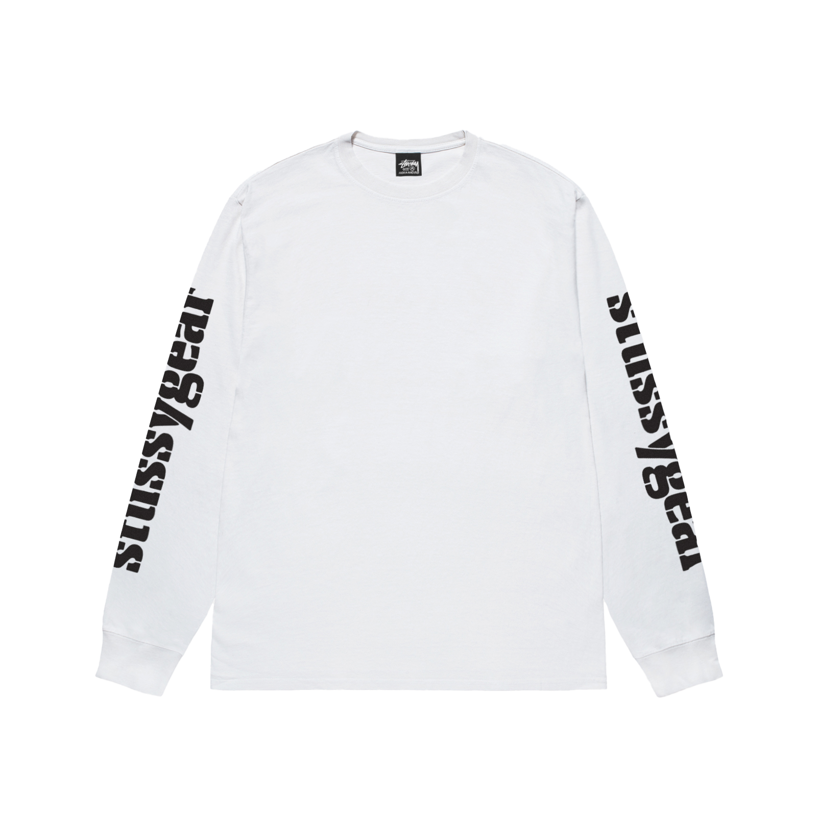 STUSSY: Stussy Gear Ls Tee (Whit) | DSMG E-SHOP