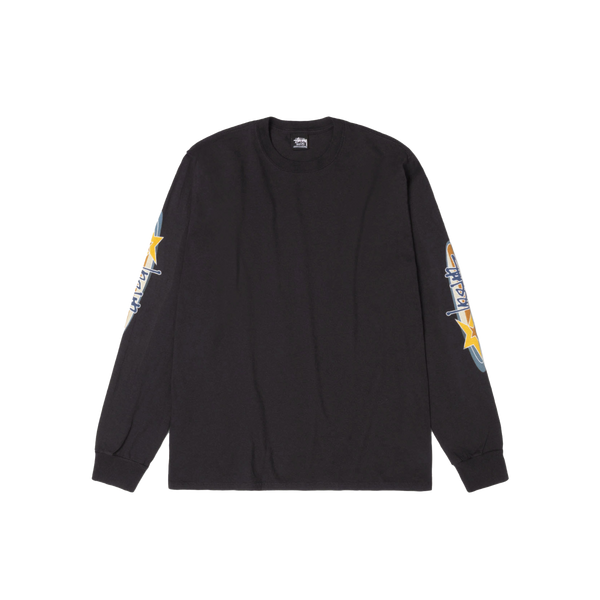 STUSSY - Two Star Pig. Dyed Ls Tee - (Fbla)