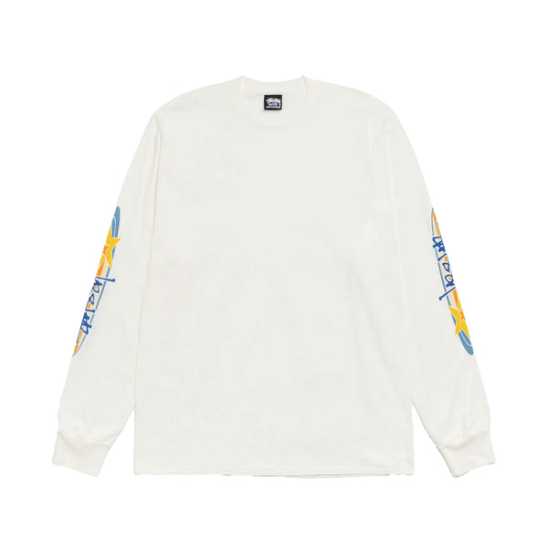 STUSSY - Two Star Pig. Dyed Ls Tee - (Natl)